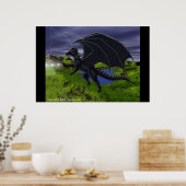 Der Drachenmagier Poster (Küche)