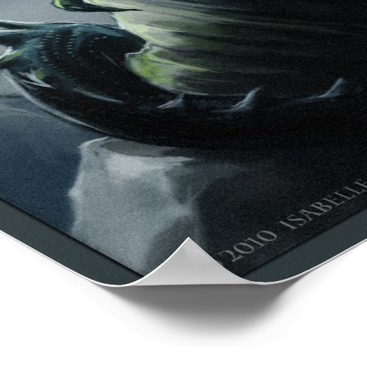 Der Drachenschwarm Poster (Ecke)