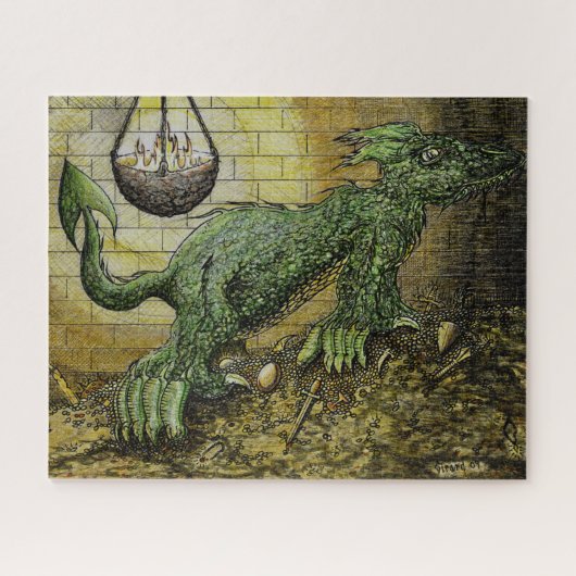 Der Drachenwächter Puzzle (Horizontal)