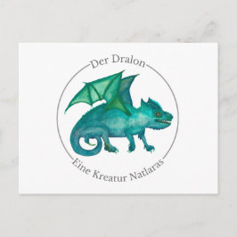 Der Dralon - Eine Kreatur Natlaras Postkarte