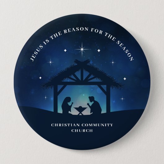 Der Dreame Jesus ist die Ursache für die Geburt de Button (Vorderseite)