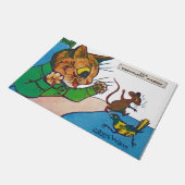 Der Dreamland-Maskottchen, Louis Wain Fußmatte (Schrägansicht)