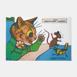 Der Dreamland-Maskottchen, Louis Wain Fußmatte