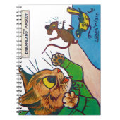 Der Dreamland-Maskottchen, Louis Wain Notizblock (Vorderseite)