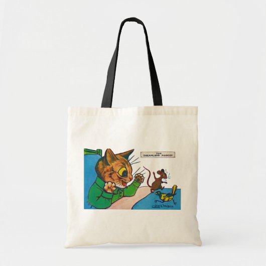 Der Dreamland-Maskottchen, Louis Wain Tragetasche (Vorne)