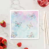 Der Dreamy verzaubert dich mit Schmetterling Serviette (Beispiel)