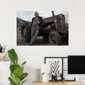 Der Dreckbauer Poster (Heimbüro)