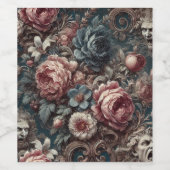 🩸 Der Drei Christus von Ypsilanti - gotische Vict Weinetikett (Einzelnes Label)