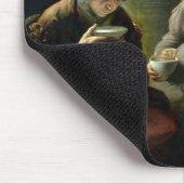 Der drei Klatsch Mousepad (Ecke)