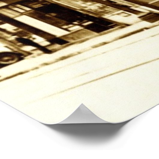 Der Dreiecksblock Poster (Ecke)