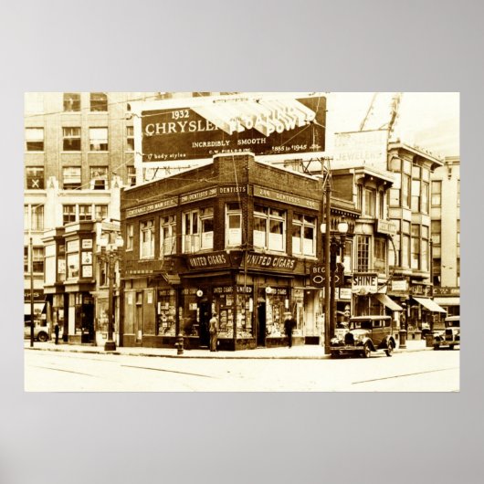 Der Dreiecksblock Poster (Vorne)