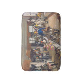 Der Dressing-Room von Jockeys in der Ascot-Rennbah Badematte (Vorderseite Vertikal)