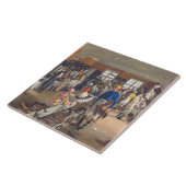 Der Dressing-Room von Jockeys in der Ascot-Rennbah Fliese (Seite)