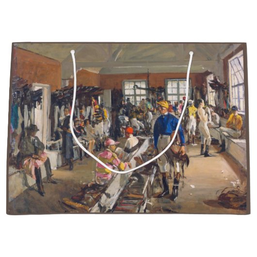 Der Dressing-Room von Jockeys in der Ascot-Rennbah Große Geschenktüte (Vorderseite)