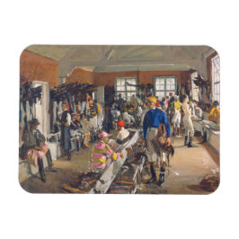 Der Dressing-Room von Jockeys in der Ascot-Rennbah Magnet