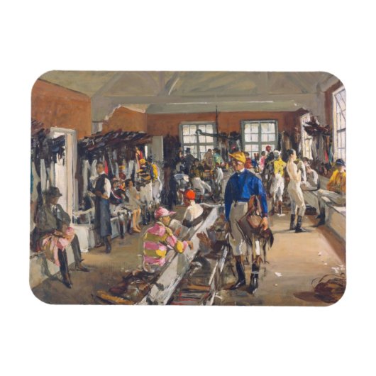 Der Dressing-Room von Jockeys in der Ascot-Rennbah Magnet (Horizontal)