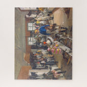 Der Dressing-Room von Jockeys in der Ascot-Rennbah Puzzle (Vertikal)