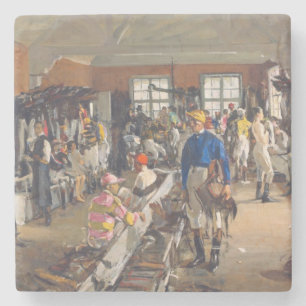Der Dressing-Room von Jockeys in der Ascot-Rennbah Steinuntersetzer