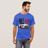 Der Drift-Auto-Junge Retro T-Shirt (Vorne ganz)