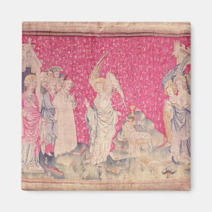 Der dritte Engel und das Lamm Magnet