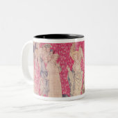 Der dritte Engel und das Lamm Zweifarbige Tasse (Vorderseite Links)