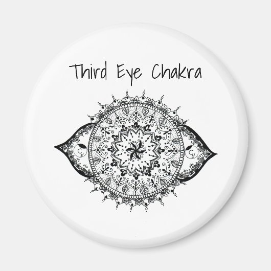 Der dritte Eye Chakra-Magnet Magnet (Vorne)