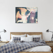 Der dritte Trumpet und der Wormwood-Star Leinwanddruck (Insitu (Schlafzimmer))