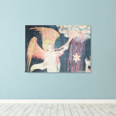 Der dritte Trumpet und der Wormwood-Star Leinwanddruck (Insitu (Holzboden))