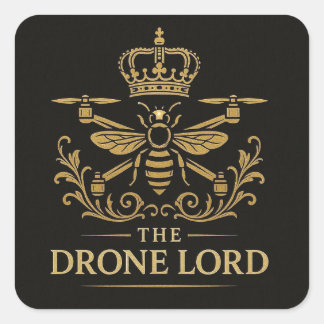 Der Drone Lord Lux Aufkleber