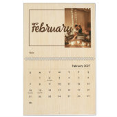 Der druckbare Kalender sollte am besten angepasst (Feb 2027)