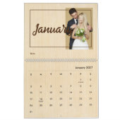 Der druckbare Kalender sollte am besten angepasst (Jan 2027)