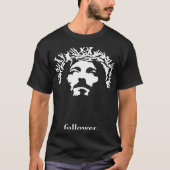 Der Druckjesus Christus der neuen Männer stellen T-Shirt (Vorderseite)