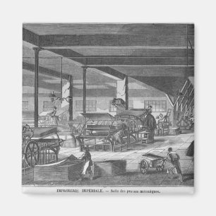 Der Druckmaschineraum Magnet