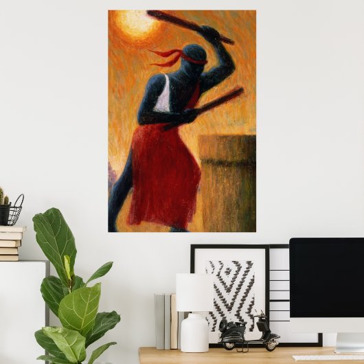 Der Drummer 1993 Poster (Heimbüro)