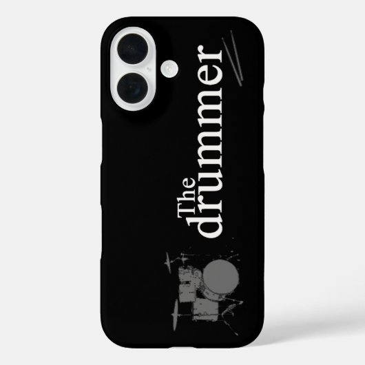 der_drummer Case-Mate iPhone hülle (Rückseite)