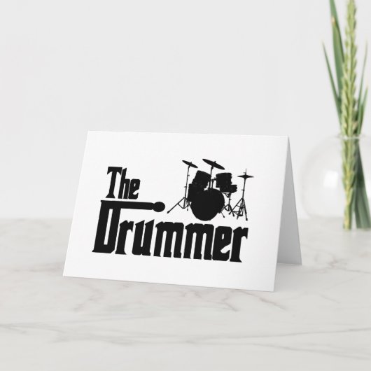 Der Drummer Karte (Vorderseite)