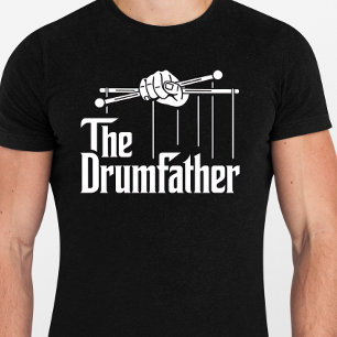 Der Drumvater - Funny Drummer Tshirt