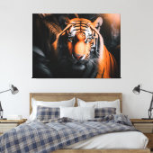 Der Dschungel König - Tiger Leinwanddruck (Insitu (Schlafzimmer))