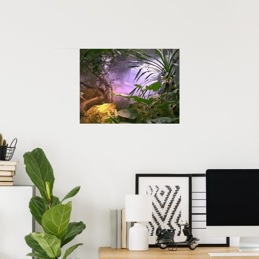 Der Dschungel Poster (Heimbüro)