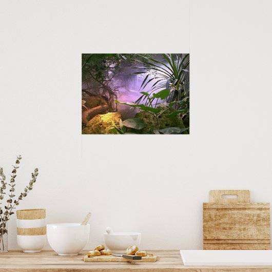 Der Dschungel Poster (Küche)