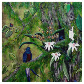 Der Dschungel von Guatemala-Gewebe Stoff (Nahaufnahme)