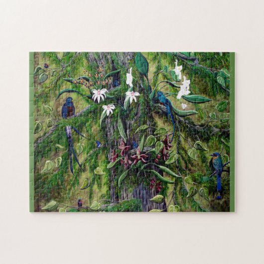 Der Dschungel von Guatemala-Puzzlespiel Puzzle (Horizontal)