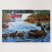 DER DUCK PONNE MIT DEM FISCHER PUZZLE (Horizontal)