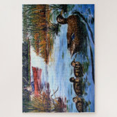 DER DUCK PONNE MIT DEM FISCHER PUZZLE (Vertikal)