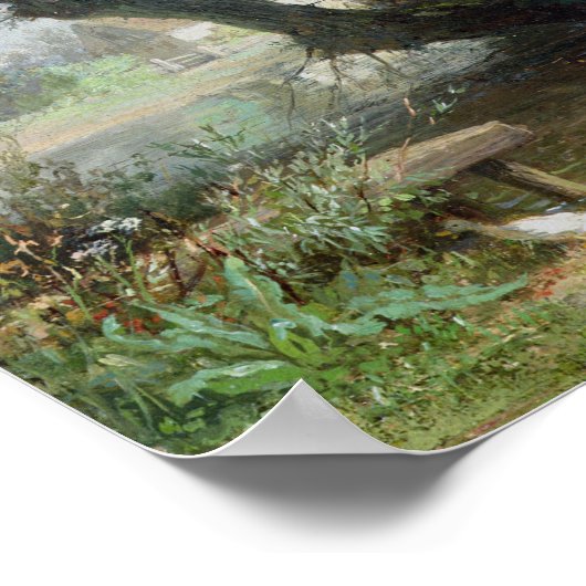 Der Duckteich Poster (Ecke)