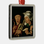 Der Dudelsackspieler Silbernes Ornament (Rechts)