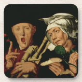 Der Dudelsackspieler Untersetzer (Vorderseite)