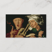 Der Dudelsackspieler Visitenkarte (Rückseite)