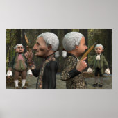 Der Duell - ein kleines Poster (Vorne)