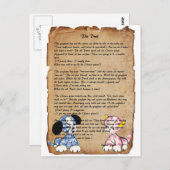 Der Duell von Eugene Field Postcard Postkarte (Vorne/Hinten)